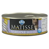 Farmina Matisse Sardine ВОЛОГИЙ КОРМ Преміум коти (мус з сардиною) 85 г 