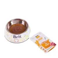 Brit Care Adult Soup ВОЛОГИЙ КОРМ Супер-преміум коти (суп з качкою) 75 г  - фото 1