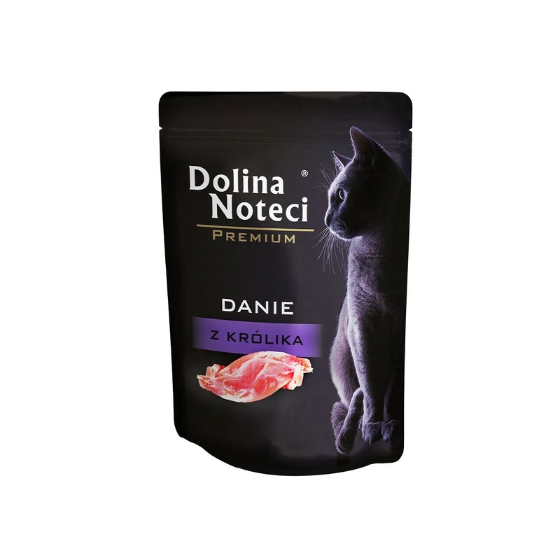 Dolina Noteci Premium Danie ВОЛОГИЙ КОРМ Premium коти (з кроликом) 85 г 