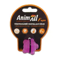 AnimAll Fun Куля іграшка для собак 3 см - фіолетова (2000981167271) 