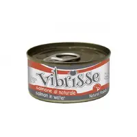 Vibrisse Natural Food ВОЛОГИЙ КОРМ Супер-преміум коти (з лососем) 70 г 