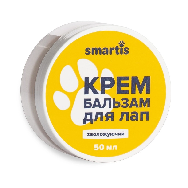 Smartis крем-бальзам для лап тварин 50 мл - зволожуючий 
