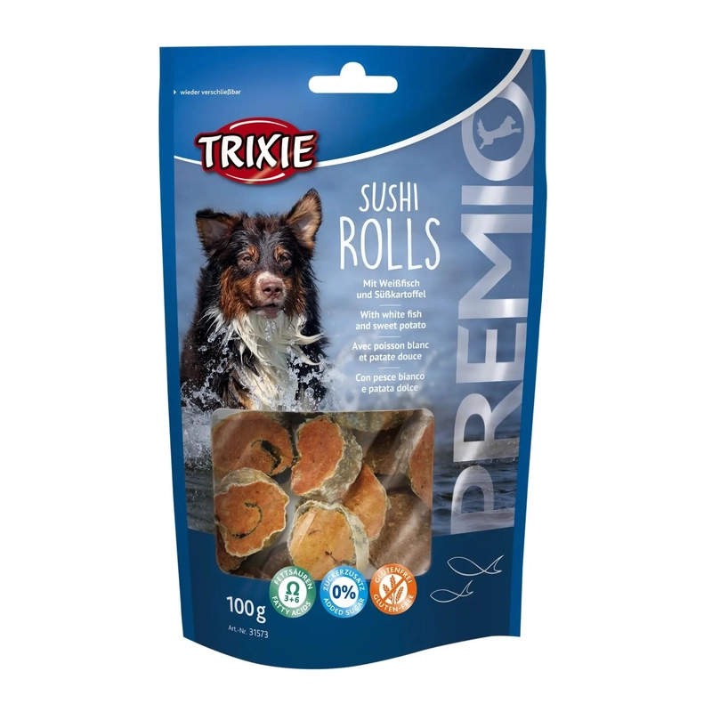 Trixie PREMIO Sushi Rolls ЛАСОЩІ Premium собаки (з рибою) 100 г 