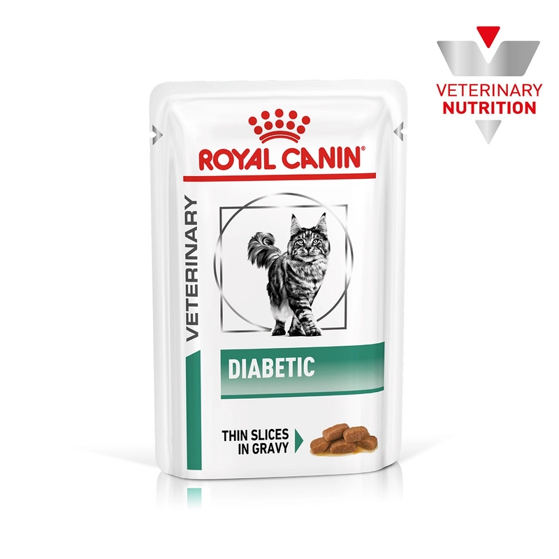 Royal Canin Diabetic Cat влажный корм для кошек при сахарном диабете 85 г (9003579027813) 