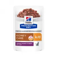 Hill's Prescription Diet k/d влажный корм для кошек диетический при заболеваниях почек 12x85 г - с курицей (052742118710) 