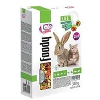 Lolopets Овочево-Фруктовий корм для хом'яків та кроликів 340 г (5904479711243) 