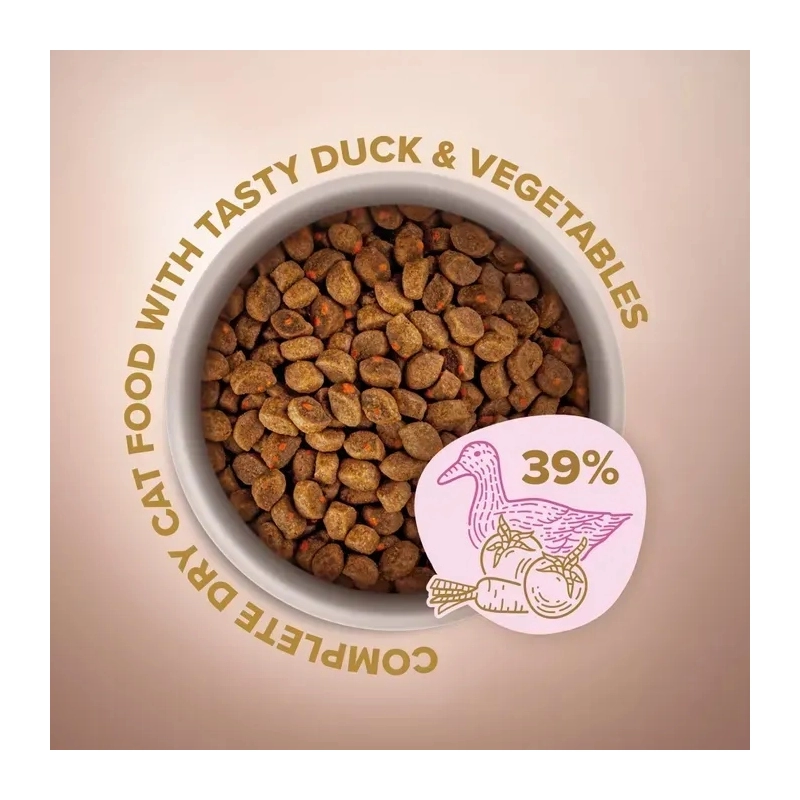 Club 4 Paws Premium Selection сухой корм для кошек 1.5 кг - утка и овощи (4820083909184)  - фото 1