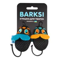 Barksi Дентал Мишки іграшка для котів 6.5х4.5 см - з дзвіночком (2007033067091) 
