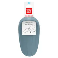 WAUDOG Silicone поїлка-насадка на пляшку 16.5х9 см - сіра (4823089356204) 