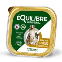 Equilibre & Instinct Duck & Peas ПАШТЕТ Економ собаки (з качкою та горохом) 300 г 