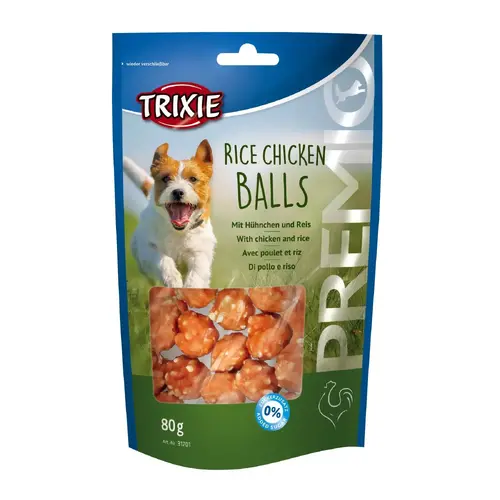 Trixie PREMIO Rice & Chicken Balls ЛАСОЩІ Premium собаки (з рисом та куркою) 80 г