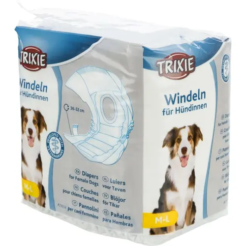 Trixie підгузки для собак M-L 36-52 см (4011905236346)