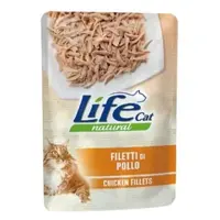 Lifecat Natural ВОЛОГИЙ КОРМ Супер-преміум коти (з курячим філе) 85 г 