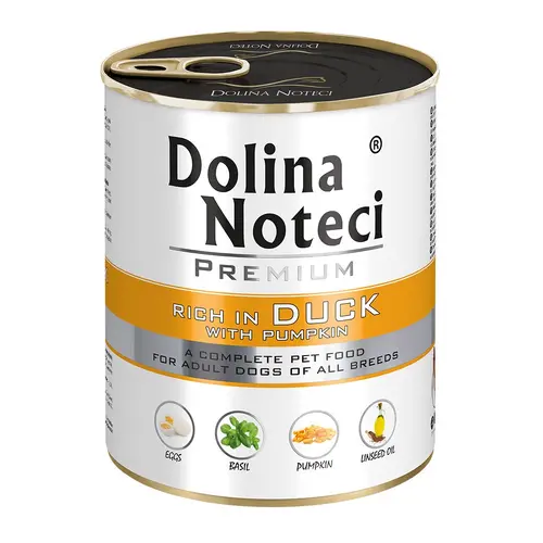 Dolina Noteci Premium ADULT All Breeds rich in Duck влажный корм для собак 800 г - с уткой и тыквой (5902921300076)