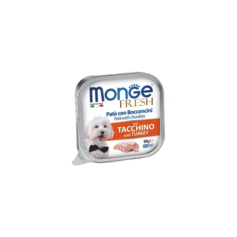Monge Fresh Turkey ВОЛОГИЙ КОРМ Premium собаки (з індичкою) 100 г 