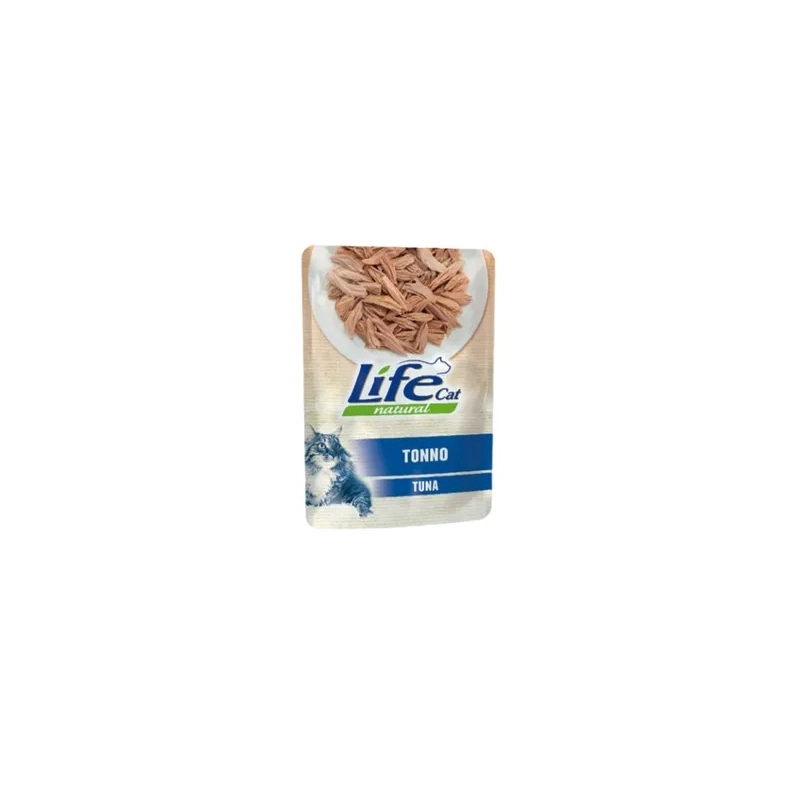 Lifecat Natural ВОЛОГИЙ КОРМ Супер-преміум коти (з тунцем) 70 г 