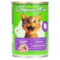 Добрый Кот влажный корм для кошек 415 г - кусочки с индейкой в соусе (4820266661724) 