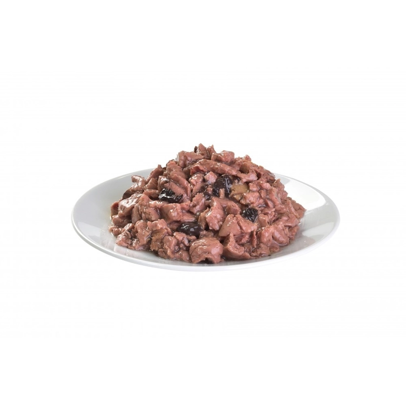 Brit Care MINI ADULT Rabbit & Salmon Fillets ВОЛОГИЙ КОРМ Супер-преміум собаки дрібних порід (з філе кролика та лосося) 85 г  - фото 1