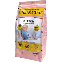Gheda Chat&Chat Expert сухий корм для кошенят 900 г - з куркою (8001541607767)  - фото 4