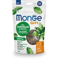 Monge Gift Dental ласощі для котів 60 г - з кроликом і перцем (8009470085007) 