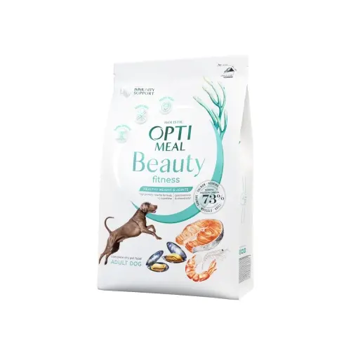 Optimeal BEAUTY FITNESS СУХИЙ КОРМ Супер-преміум собаки (з морепродуктами) 1.5 кг
