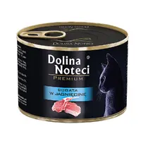 Dolina Noteci Premium ВОЛОГИЙ КОРМ Premium коти (з ягням в соусі) 185 г 
