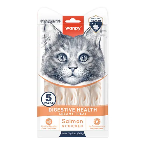 Wanpy Digestive Health Creamy Treat ЛАСОЩІ Premium коти (з чутливим травленням) 14 г