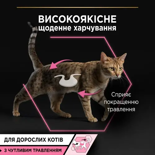 Purina Pro Plan Delicate Digestion Nutrisavour ВОЛОГИЙ КОРМ Холістік коти (з чутливим травленням) 85 г