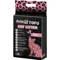 AnimAll Tofu наповнювач для котячого туалету 6 л - соєвий, з ароматом сакури (4820224500904) 
