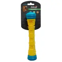 AnimAll GrizZzly Чарівна паличка іграшка для собак 4.6х4.6х23 см - жовто-блакитна (6914068019826) 