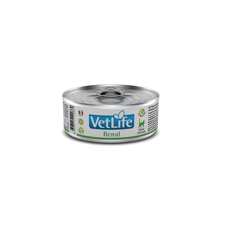 Farmina Vet Life Renal ВОЛОГИЙ КОРМ Холістік коти (при захворюваннях нирок) 85 г 