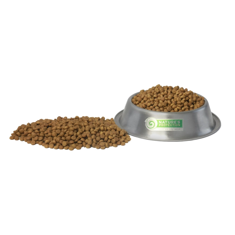 Nature's Protection Kitten All breeds СУХИЙ КОРМ Premium кошенята (з м'ясом домашнього птаха) 400 г  - фото 1