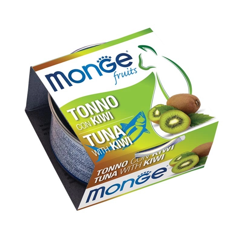 Monge Fruit ВОЛОГИЙ КОРМ Premium коти (з тунцем та ківі) 80 г 