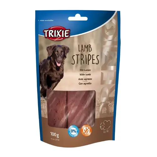Trixie PREMIO Lamb Stripes ЛАСОЩІ Premium собаки (з ягням) 100 г