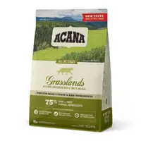ACANA Grasslands 75% SMALL PREY сухой корм для кошек 1.8 кг - с уткой, индейкой и белой рыбой (064992714710) 