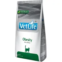Farmina Vet Life Obesity сухий корм для котів для зниження зайвої ваги 400 г - з куркою (8010276025180) 