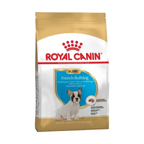 Royal Canin FRENCH BULLDOG Puppy СУХИЙ КОРМ Супер-преміум цуценята породи французький бульдог (з м'ясом) 1 кг