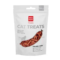 WAUDOG Treats ласощі для котів 100 г - смужки з куркою (4823089357126) 