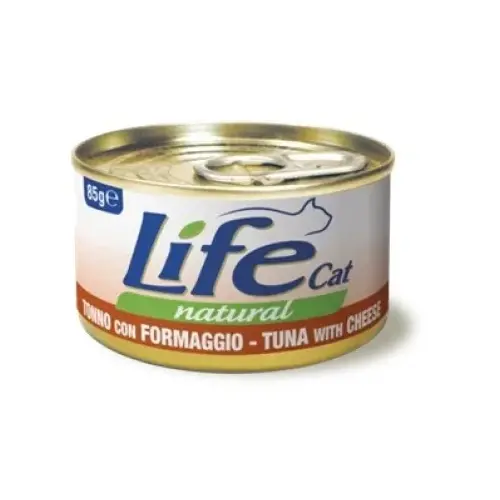 Lifecat Le Ricette вологий корм для котів 150 г - з тунцем та сиром (8034105422964)