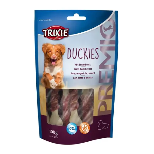 Trixie PREMIO Duckies ЛАСОЩІ Premium собаки (кальцієві кісточки) 100 г