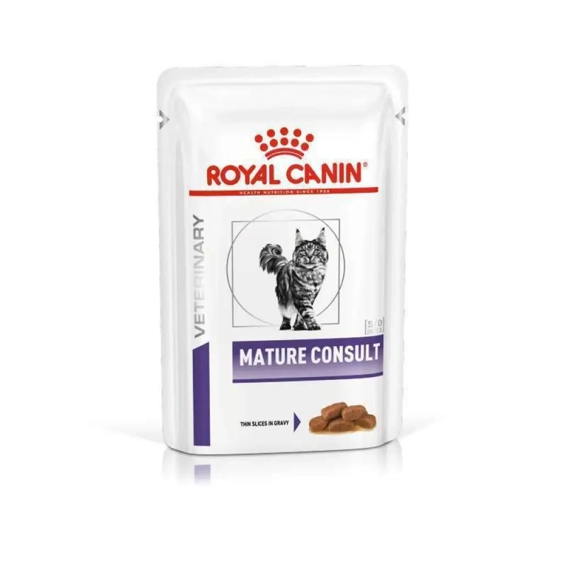 Royal Canin Mature Consult Cat влажный корм для стареющих кошек 85 г (9003579027622) 