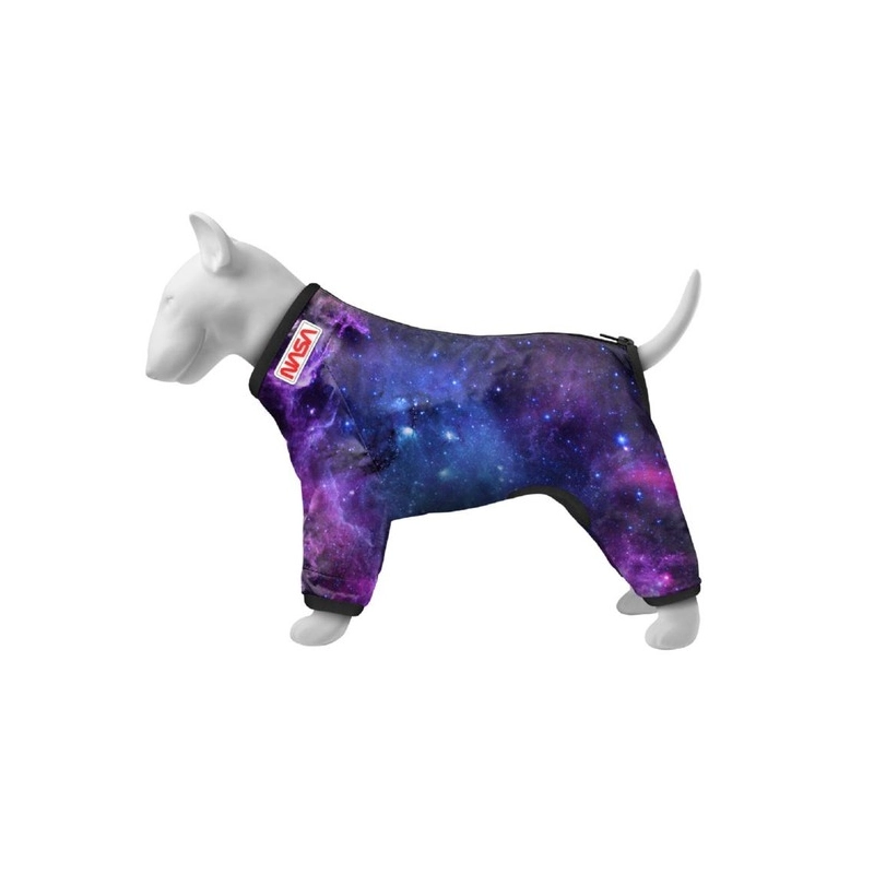 WAUDOG Clothes вітрівка для собак S 40 - з малюнком NASA21 (4823089336770) 