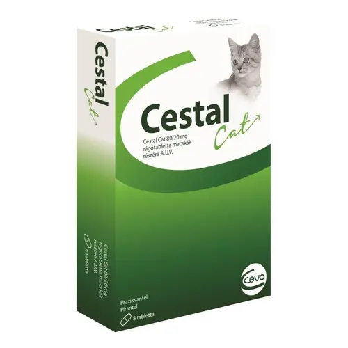Ceva Cestal Cat таблетки для котів 1 таблетка - від глистів (3411113018177)