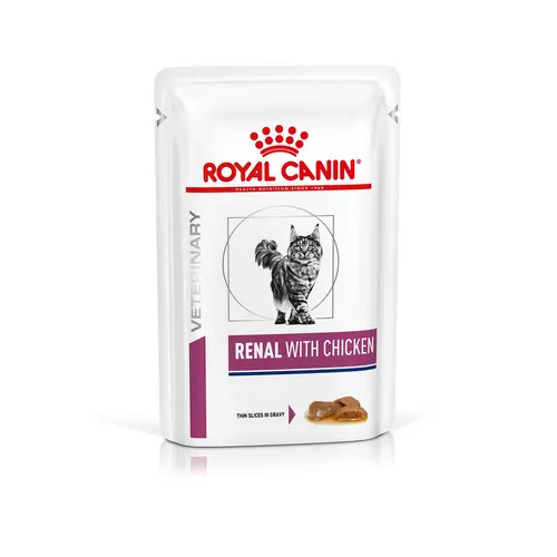 Royal Canin Renal Chiken ВОЛОГИЙ КОРМ Холістік коти (для підтримки нирок) 85 г