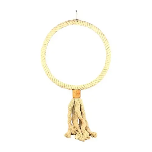Лорі кільце для птахів 25 см - з бавовни (4823094301282)