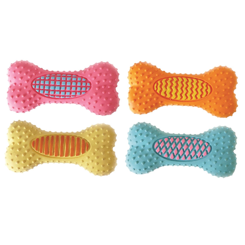 Tatrapet Toys Fun Кісточка іграшка для собак 13 см - латексна (8585027962965) 