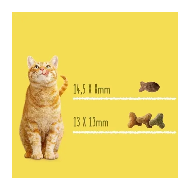 Friskies сухий корм для котів 1.5 кг - з лососем та овочами (7613033923562)  - фото 1