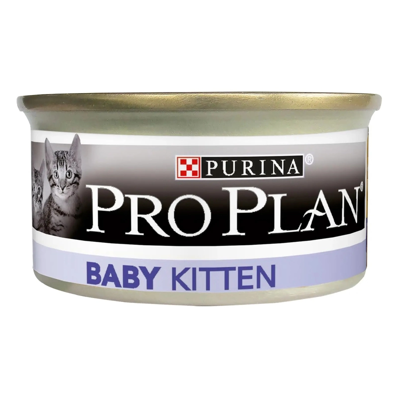 Purina Pro Plan Baby Kitten ВОЛОГИЙ КОРМ Холістік кошенята (з куркою) 85 г 