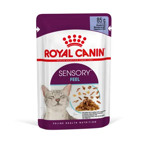 Royal Canin Sensory Feel in Jelly ВОЛОГИЙ КОРМ Супер-преміум коти (cтимулює відчуття корму) 85 г