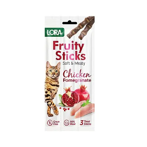 Lora Fruity Stick ЛАСОЩІ Premium коти (з куркою та гранатом) 5 г